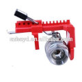 super polypropylene anti-fracture impact resistance corrosion ball valve lock out